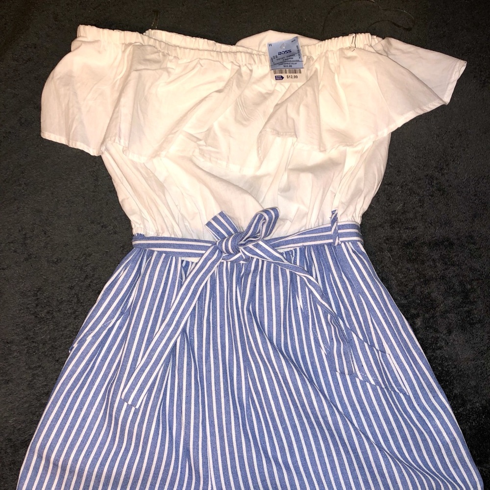 Short Off Shoulder Romper NWT